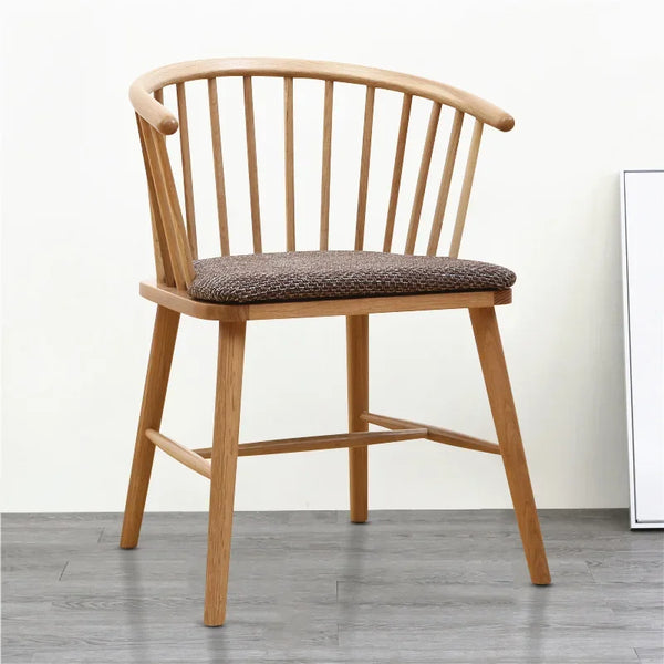 Nordic Solid Wood Windsor Armchair