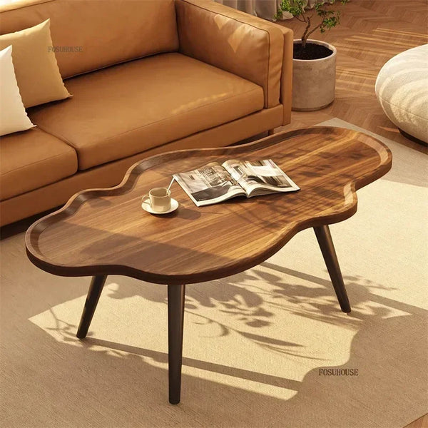 Modern Minimalist Coffee Table – Luxury Designer Corner Table